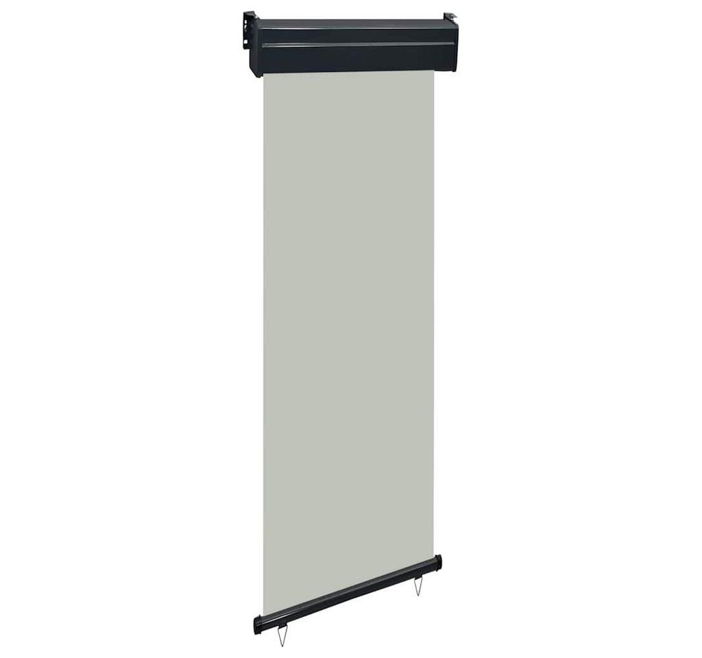 furnicato Seitenmarkise Balkon-65x250 cm Grau (1-St) von furnicato