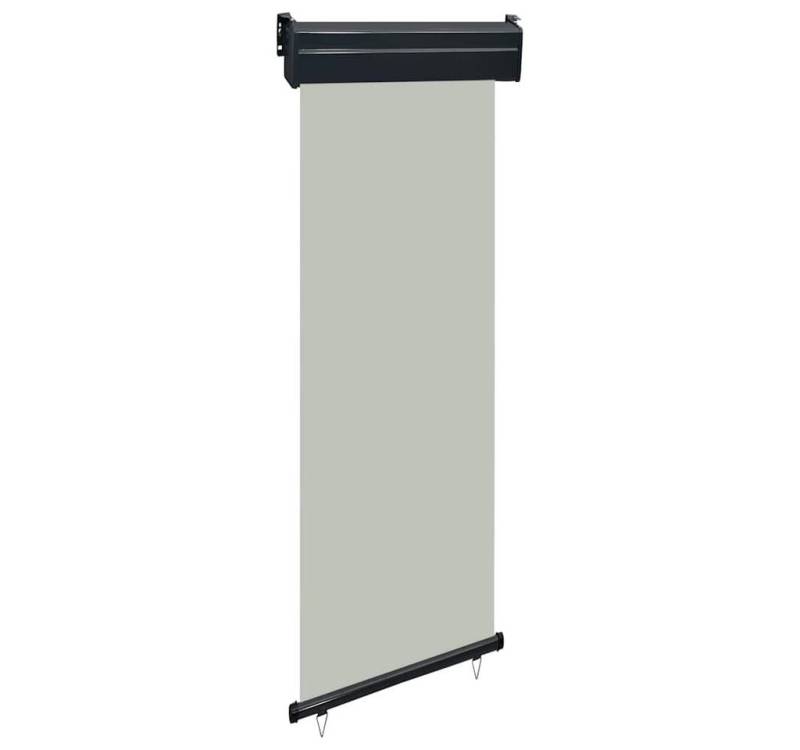 furnicato Seitenmarkise Balkon-65x250 cm Grau (1-St) von furnicato