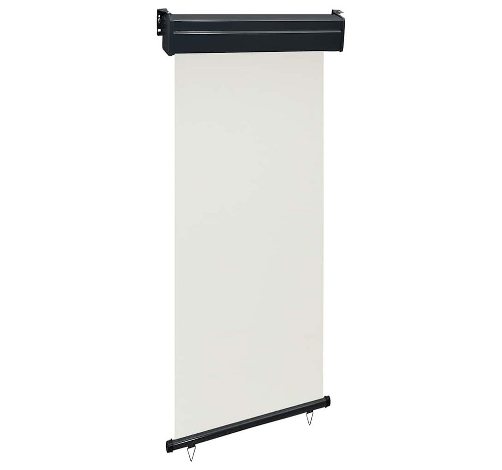 furnicato Seitenmarkise Balkon-85x250 cm Creme (1-St) von furnicato