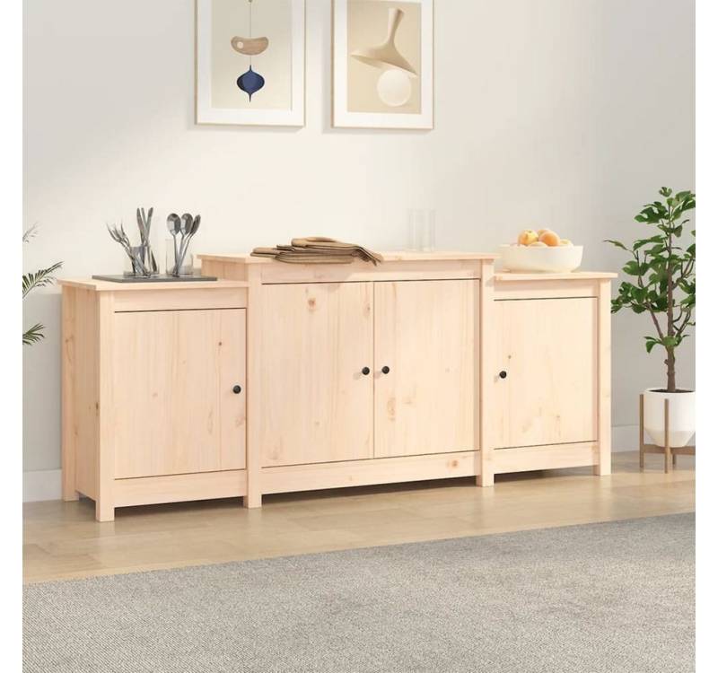 furnicato Sideboard 164 x 37 x 68 cm Massivholz Kiefer (1 St) von furnicato
