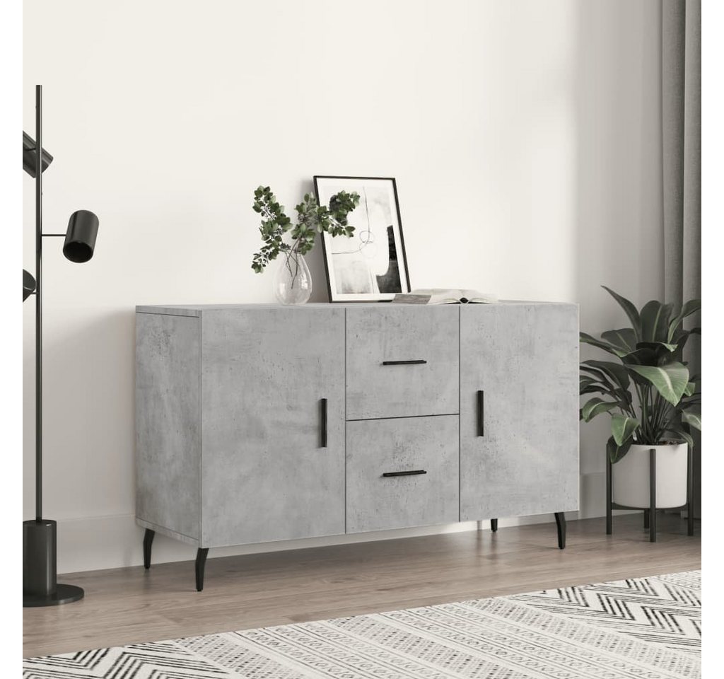 furnicato Sideboard Betongrau 100x36x60 cm Holzwerkstoff von furnicato