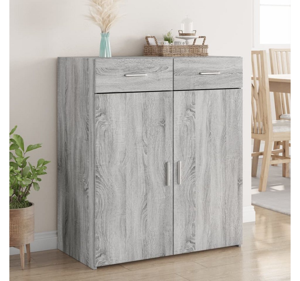 furnicato Sideboard Betongrau 80x42,5x93 cm Holzwerkstoff (1 St) von furnicato