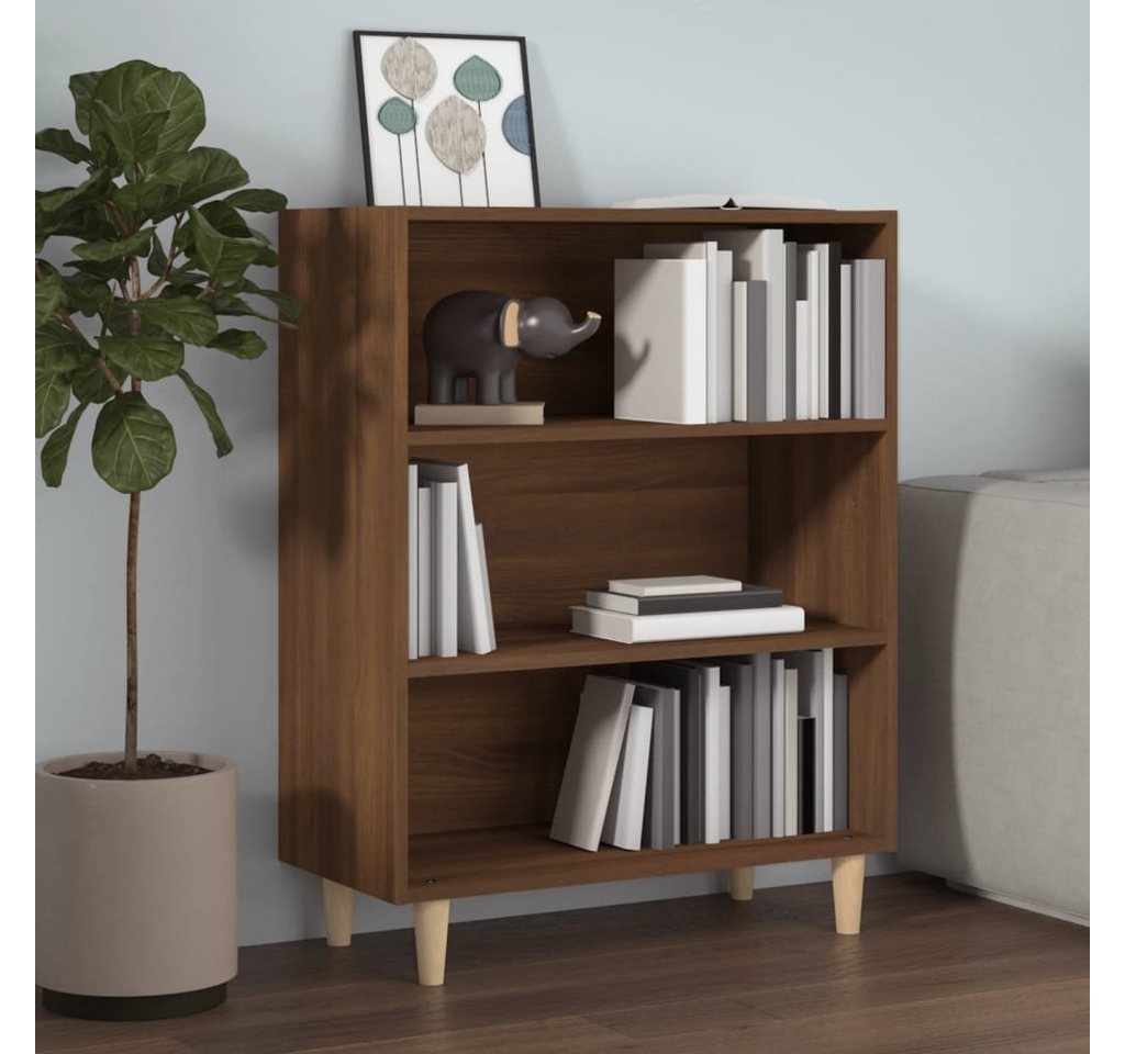 furnicato Sideboard Braun Eichen-Optik 69,5x32,5x90 cm Holzwerkstoff von furnicato