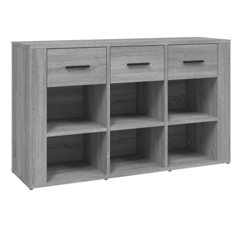 furnicato Sideboard Grau Sonoma 100x30x59,5 cm Holzwerkstoff (1 St) von furnicato