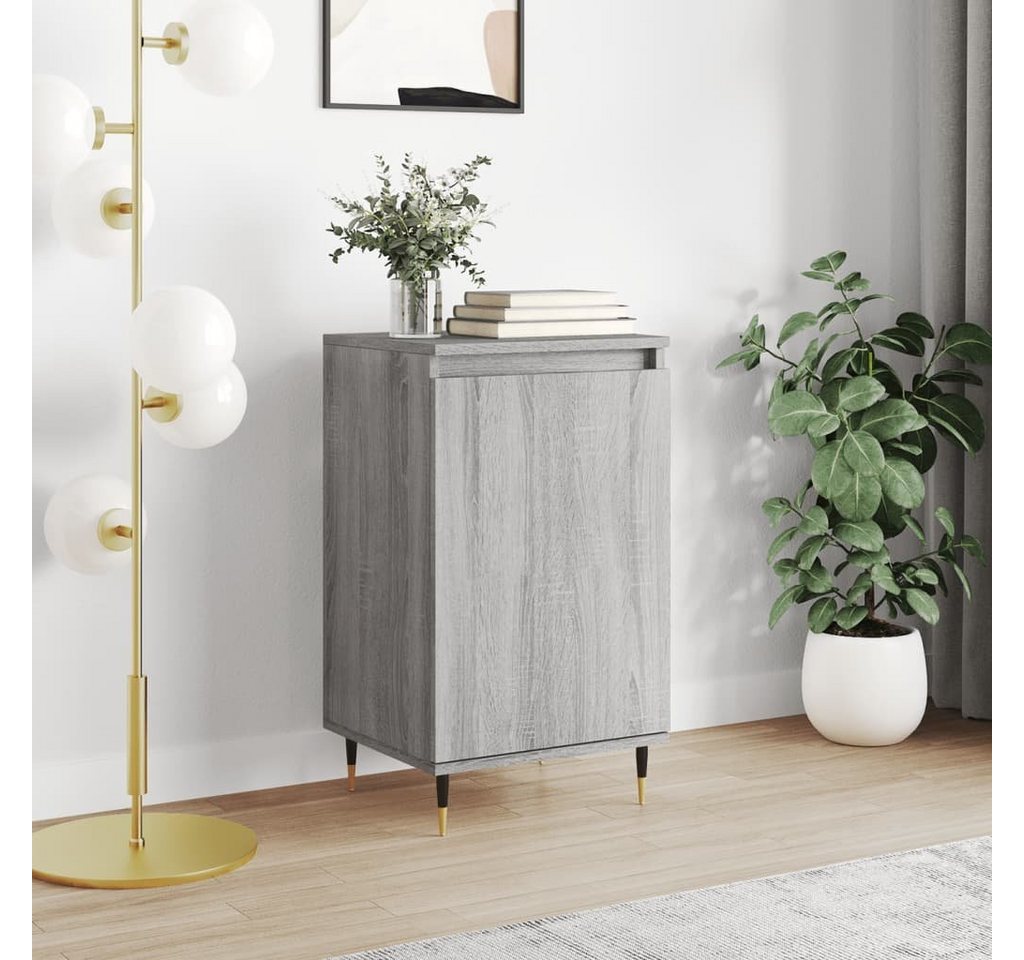 furnicato Sideboard Grau Sonoma 40x35x70 cm Holzwerkstoff (1 St) von furnicato