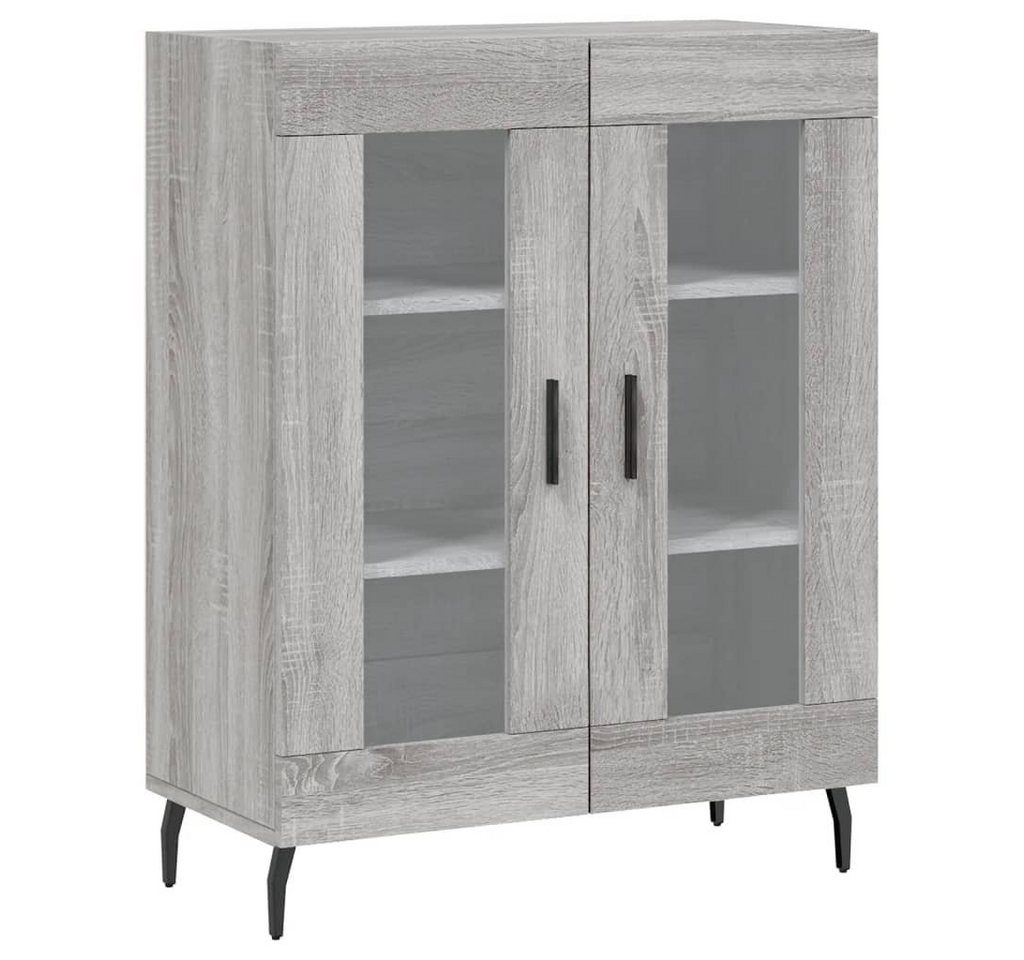 furnicato Sideboard Grau Sonoma 69,5x34x90 cm Holzwerkstoff (1 St) von furnicato
