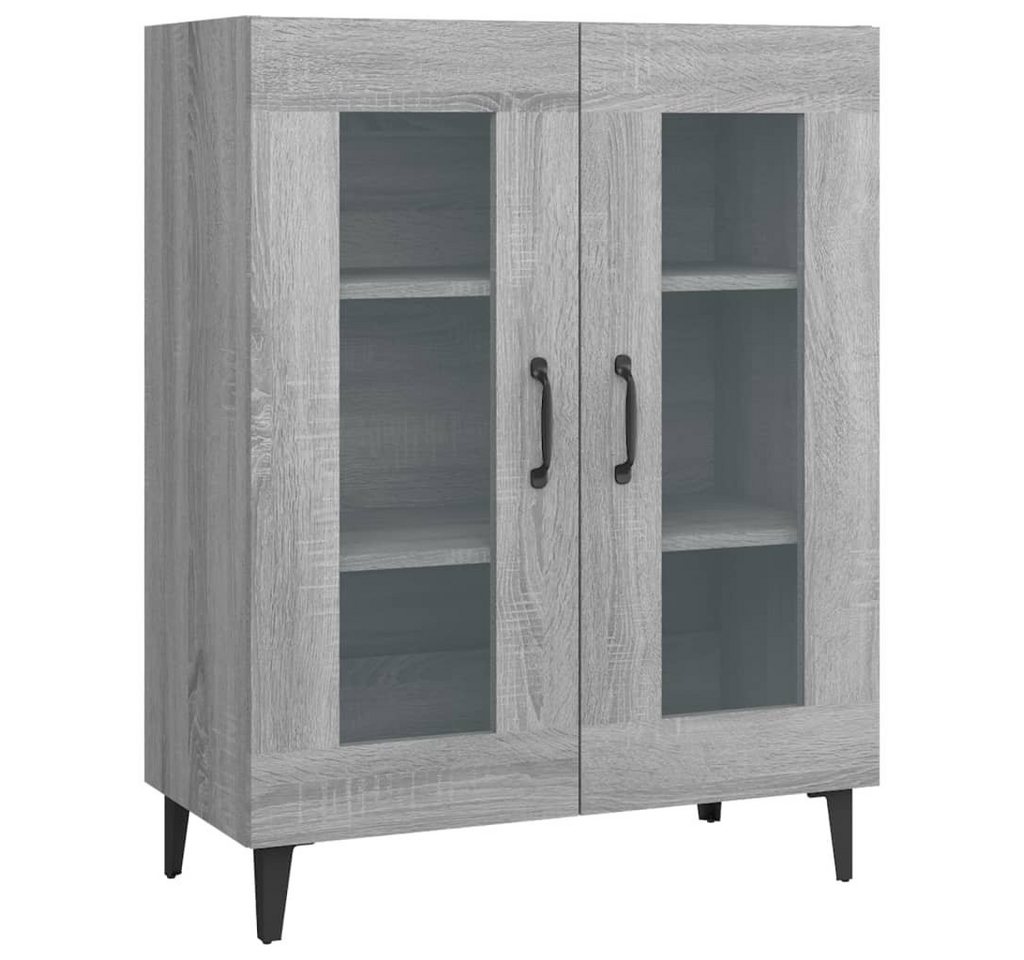 furnicato Sideboard Grau Sonoma 69,5x34x90 cm Holzwerkstoff von furnicato