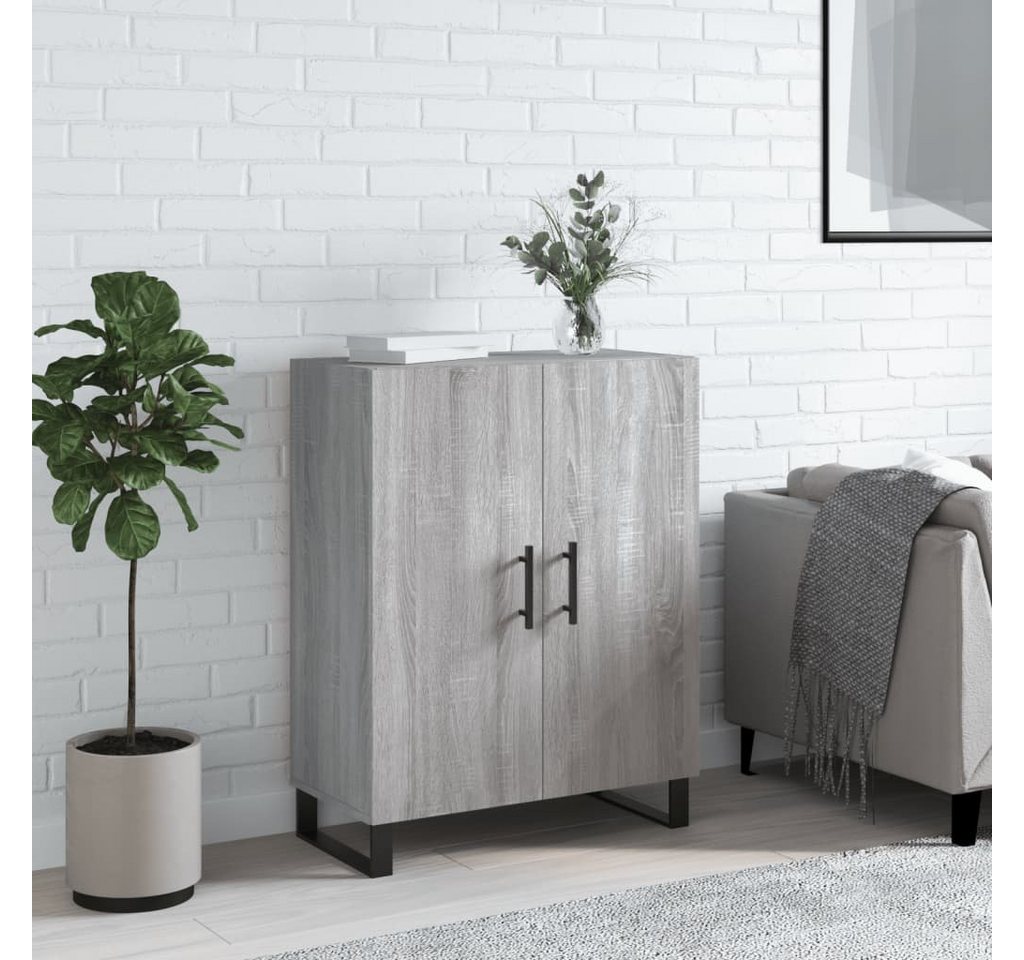 furnicato Sideboard Grau Sonoma 69,5x34x90 cm Holzwerkstoff von furnicato