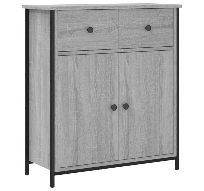 furnicato Sideboard Grau Sonoma 70x30x80 cm Holzwerkstoff (1 St) von furnicato