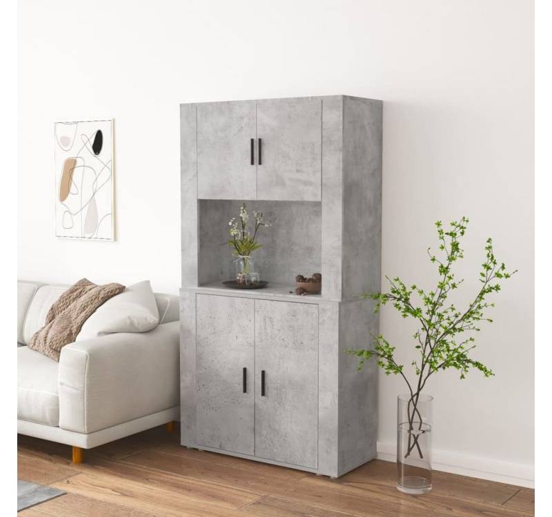furnicato Sideboard Highboard Betongrau Holzwerkstoff (1 St) von furnicato