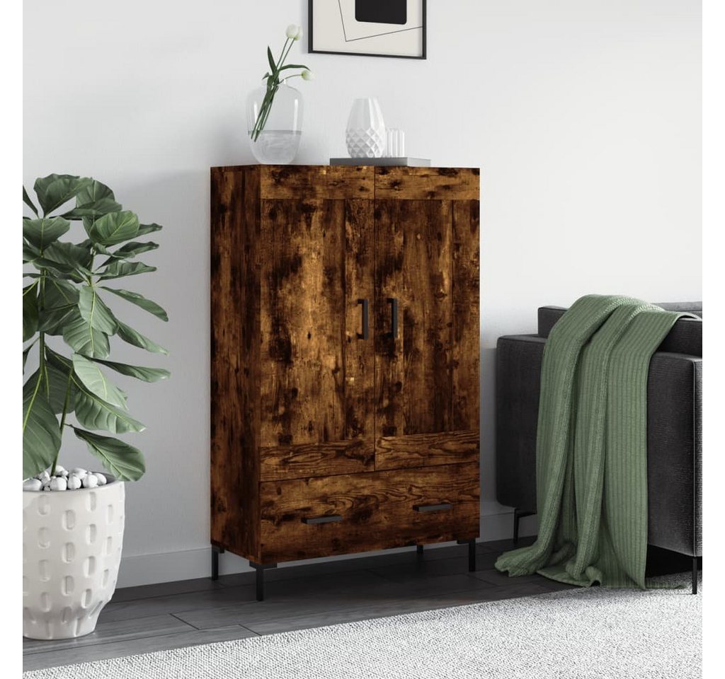 furnicato Sideboard Highboard Räuchereiche 69,5x31x115 cm Holzwerkstoff von furnicato