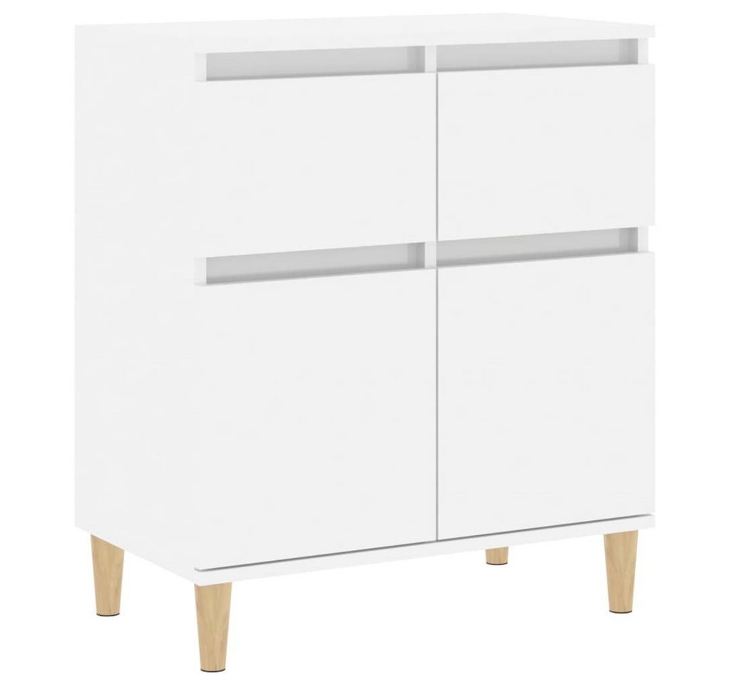 furnicato Sideboard Hochglanz-Weiß 60x35x70 cm Holzwerkstoff von furnicato