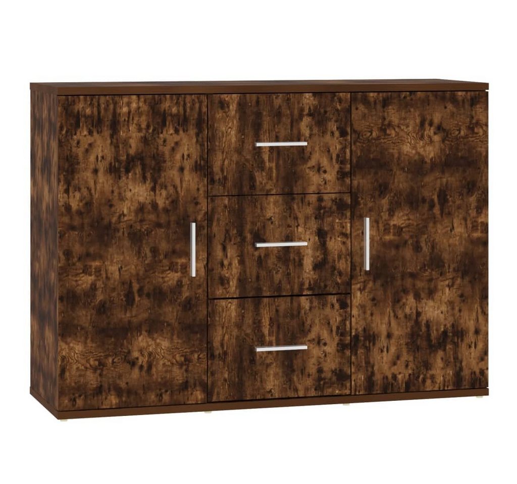 furnicato Sideboard Räuchereiche 91x29,5x65 cm Holzwerkstoff von furnicato