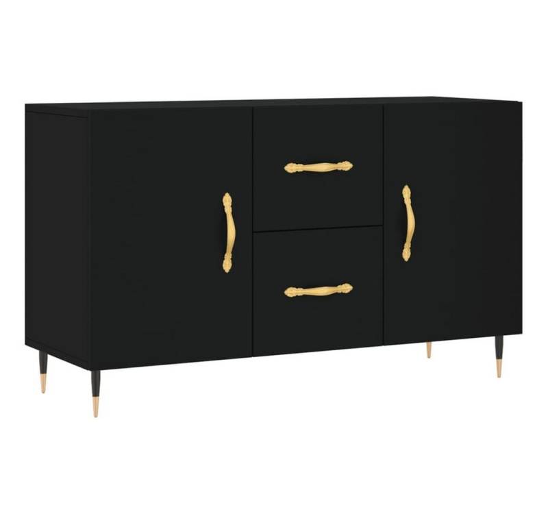 furnicato Sideboard Schwarz 100x36x60 cm Holzwerkstoff (1 St) von furnicato