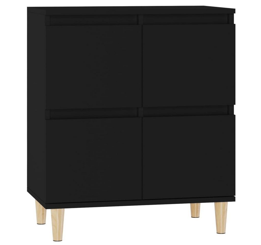 furnicato Sideboard Schwarz 60x35x70 cm Holzwerkstoff von furnicato