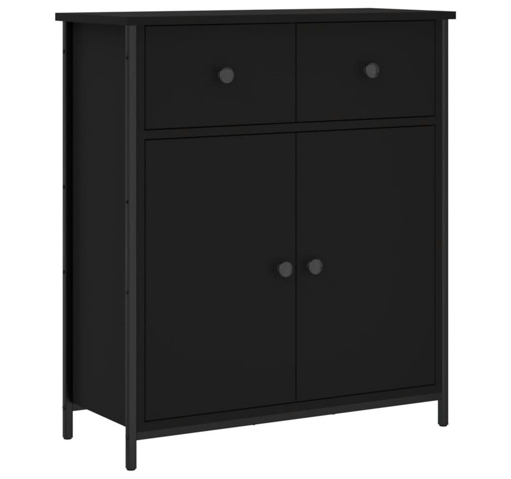 furnicato Sideboard Schwarz 70x30x80 cm Holzwerkstoff (1 St) von furnicato