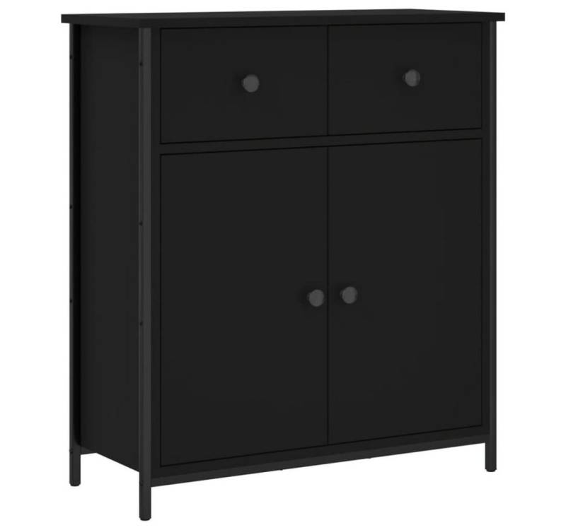 furnicato Sideboard Schwarz 70x30x80 cm Holzwerkstoff (1 St) von furnicato