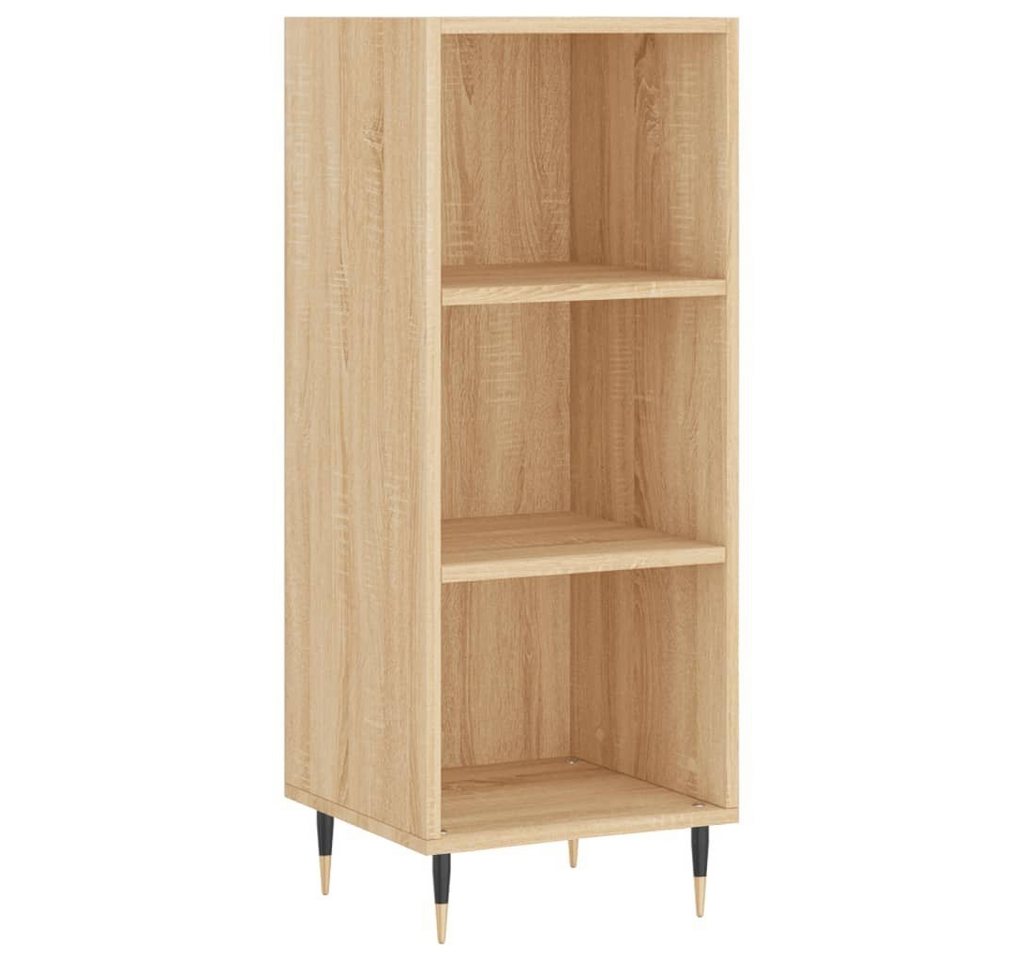 furnicato Sideboard Sonoma-Eiche 34,5x32,5x90 cm Holzwerkstoff von furnicato