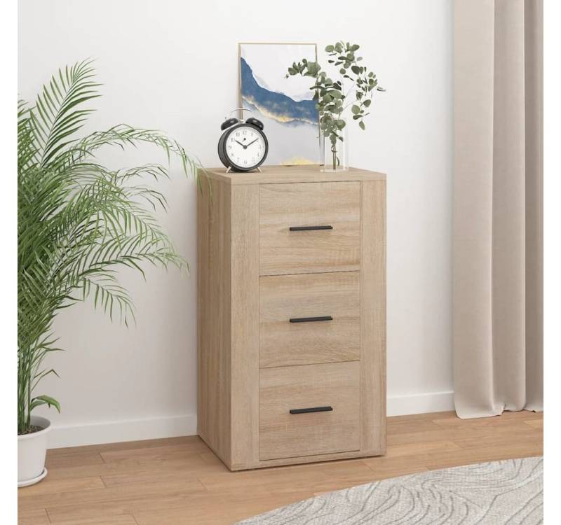 furnicato Sideboard Sonoma-Eiche 40x33x70 cm Holzwerkstoff (1 St) von furnicato