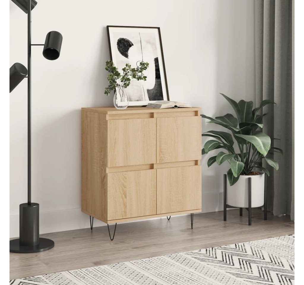 furnicato Sideboard Sonoma-Eiche 60x35x70 cm Holzwerkstoff von furnicato