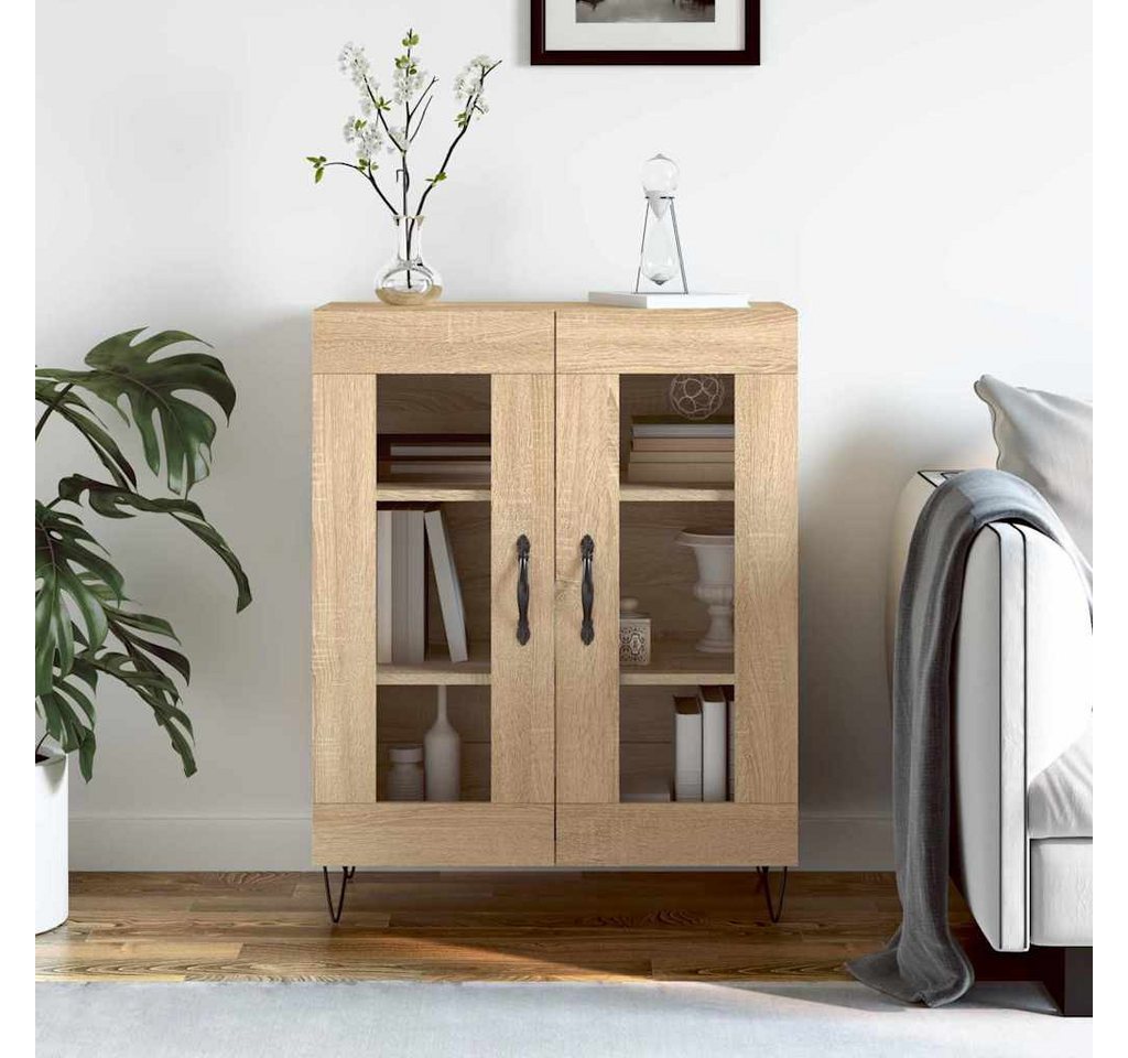 furnicato Sideboard Sonoma-Eiche 69,5x34x90 cm Holzwerkstoff (1 St) von furnicato