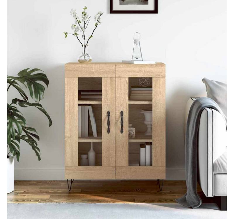 furnicato Sideboard Sonoma-Eiche 69,5x34x90 cm Holzwerkstoff (1 St) von furnicato