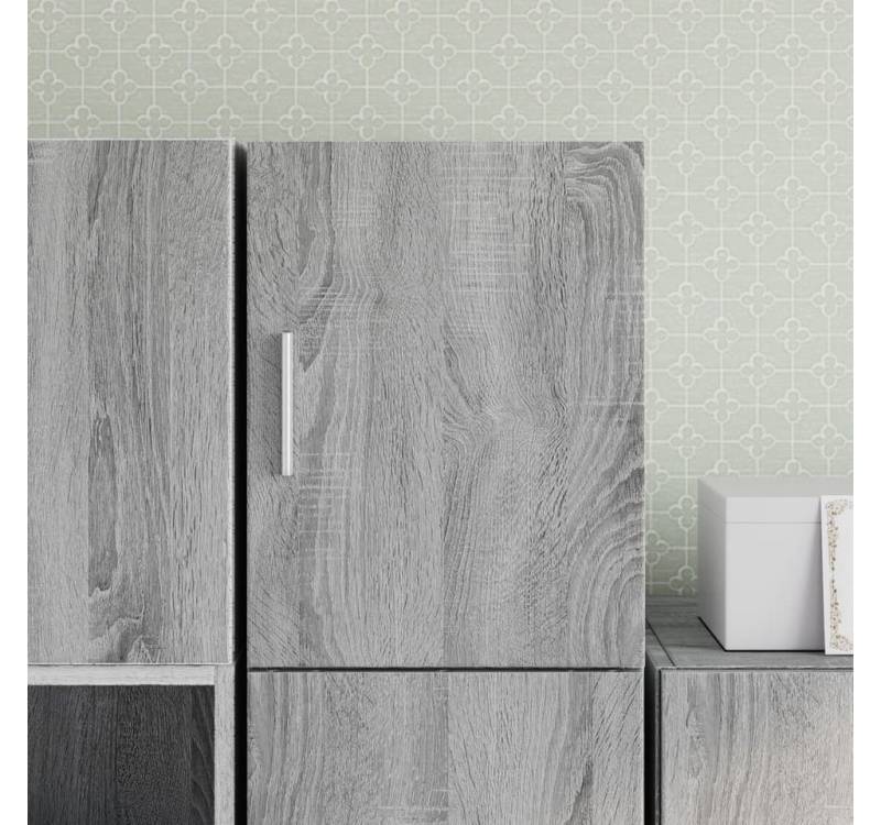 furnicato Sideboard Wandschrank Grau Sonoma 30x42,5x40 cm Holzwerkstoff (1 St) von furnicato