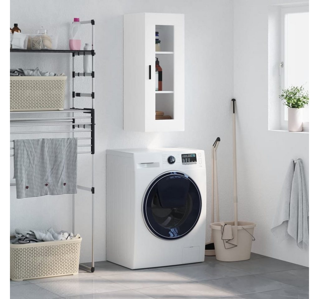 furnicato Sideboard Wandschrank Weiß 34,5x34x90 cm (1 St) von furnicato