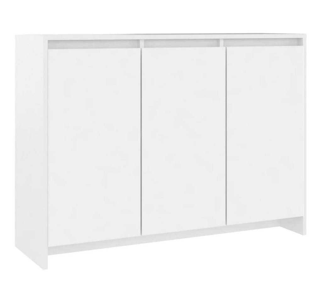 furnicato Sideboard Weiß 102x33x75 cm Holzwerkstoff (1 St) von furnicato