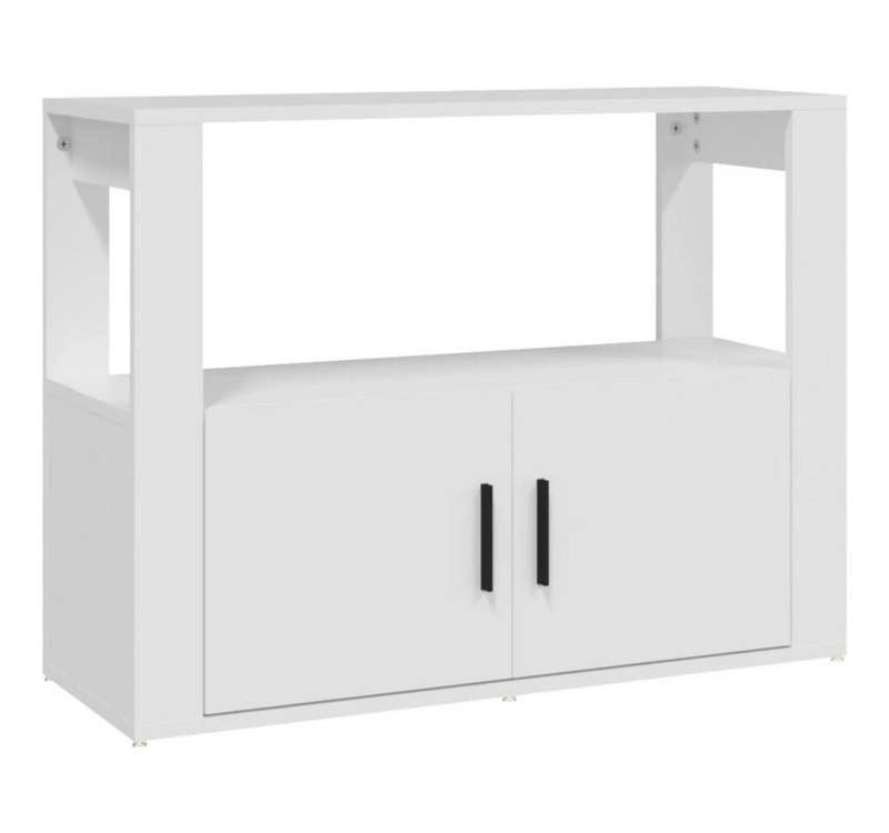 furnicato Sideboard Weiß 80x30x60 cm Holzwerkstoff (1 St) von furnicato