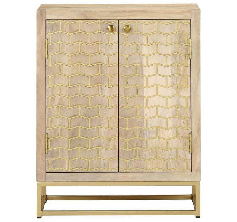 furnicato Sideboard mit 2 Türen 55x30x70 cm Massivholz (1 St) von furnicato