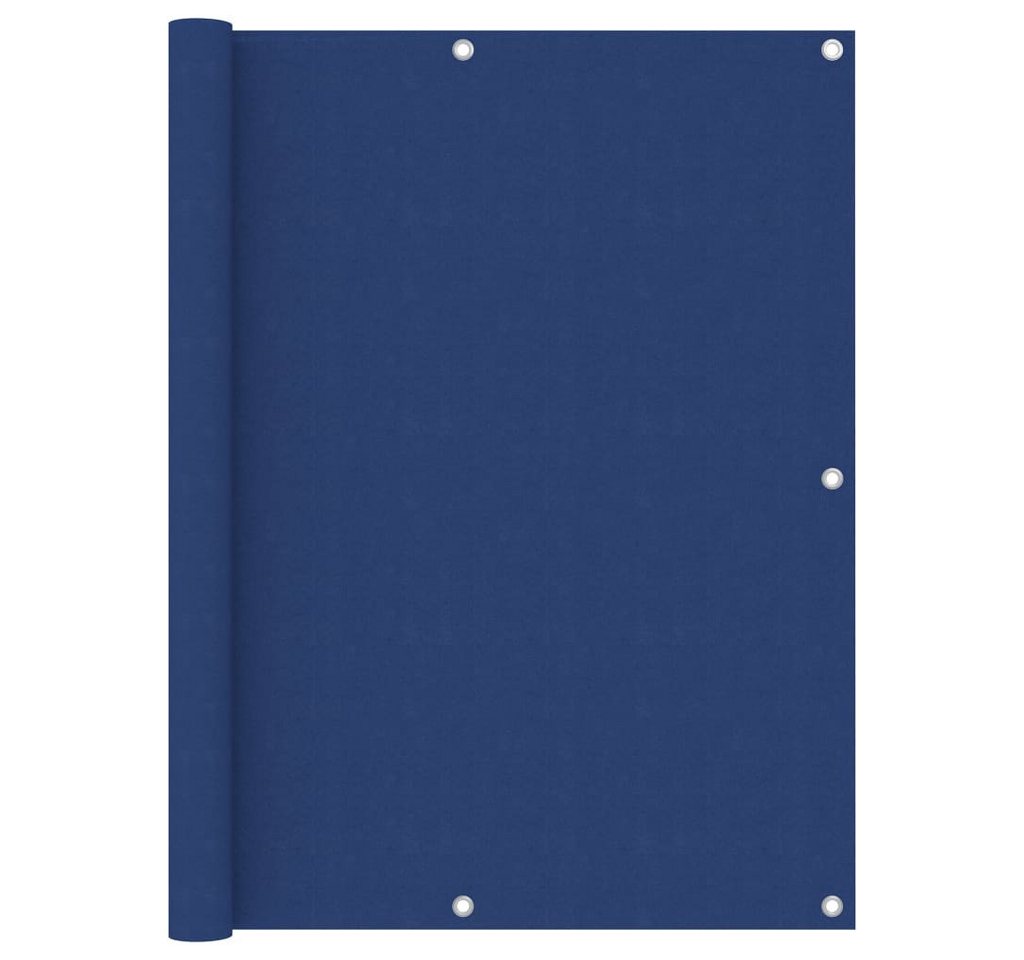 furnicato Sonnenschirm Balkon-Sichtschutz Blau 120x300 cm Oxford-Gewebe von furnicato