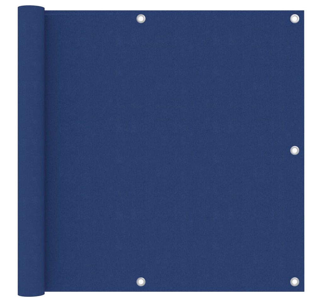 furnicato Sonnenschirm Balkon-Sichtschutz Blau 90x300 cm Oxford-Gewebe von furnicato