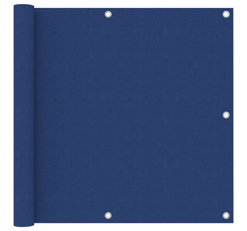 furnicato Sonnenschirm Balkon-Sichtschutz Blau 90x500 cm Oxford-Gewebe von furnicato