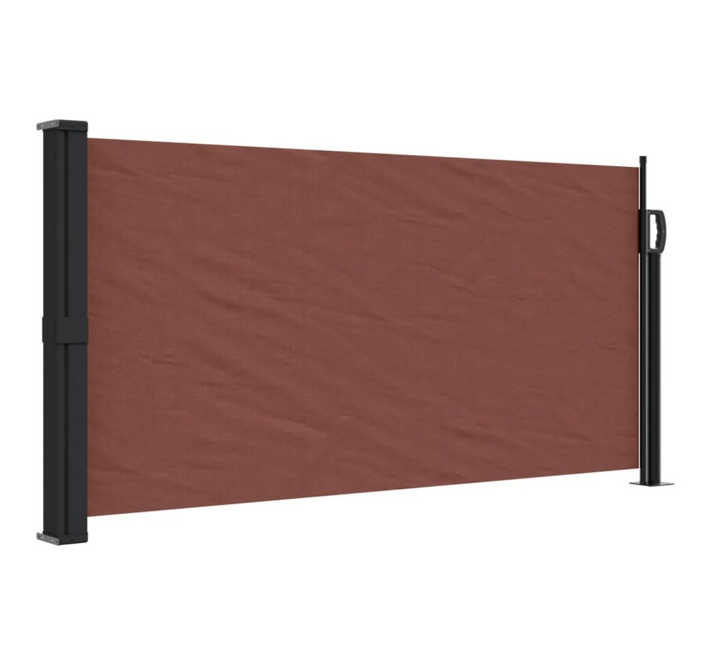 furnicato Markise Seitenmarkise Ausziehbar Braun 100x500 cm (1-St) furnicato Markise Seitenmarkise Ausziehbar Braun 100x500 cm (1-St) von furnicato