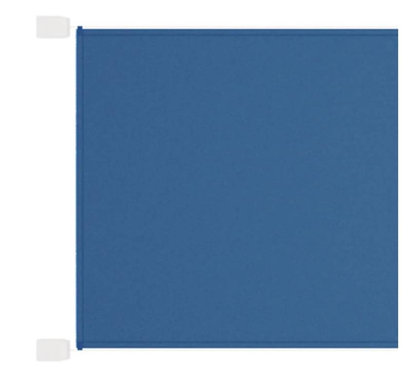 furnicato Markise Senkrechtmarkise Blau 140x800 cm Oxford-Gewebe von furnicato