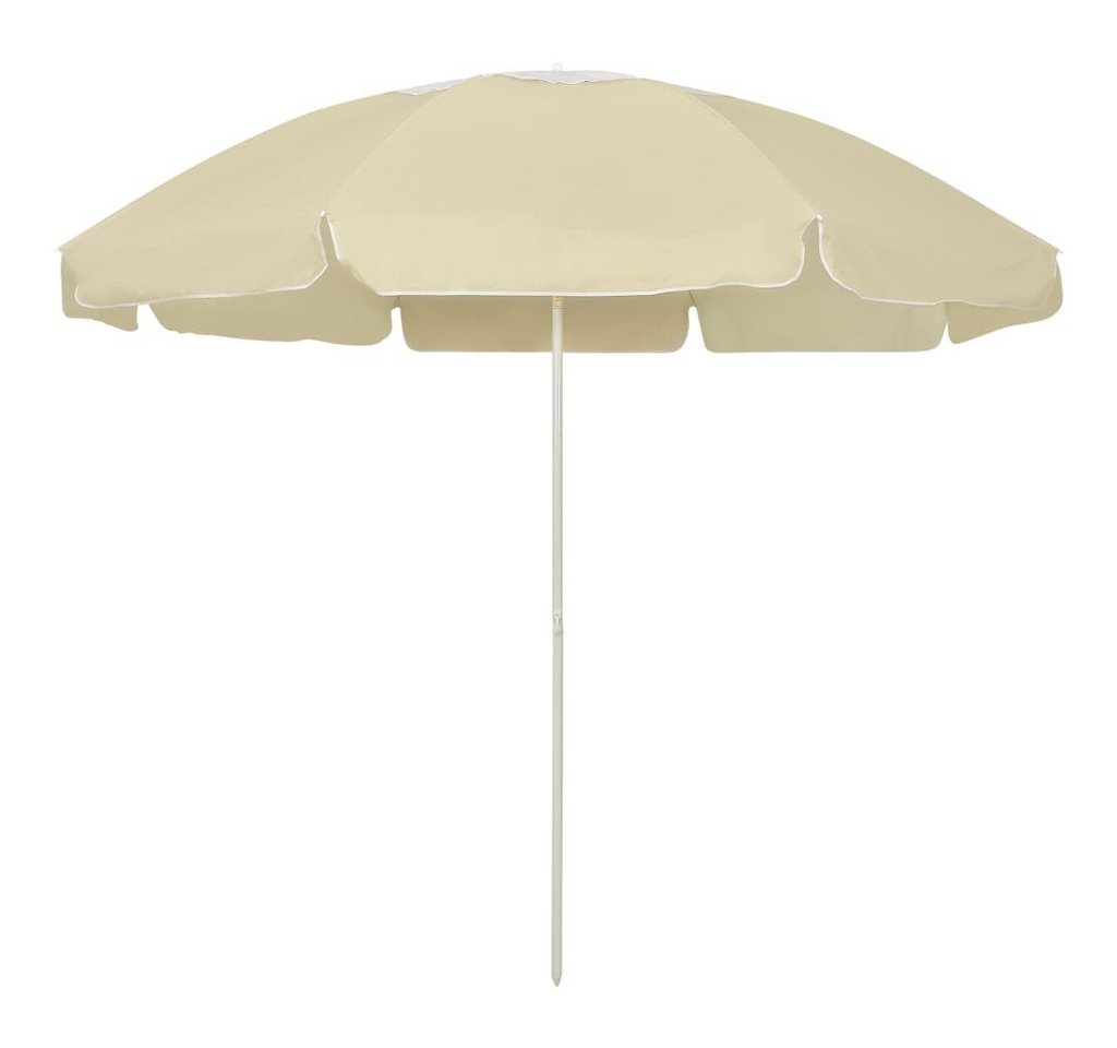 furnicato Sonnenschirm Strandschirm Sandgelb 240 cm von furnicato