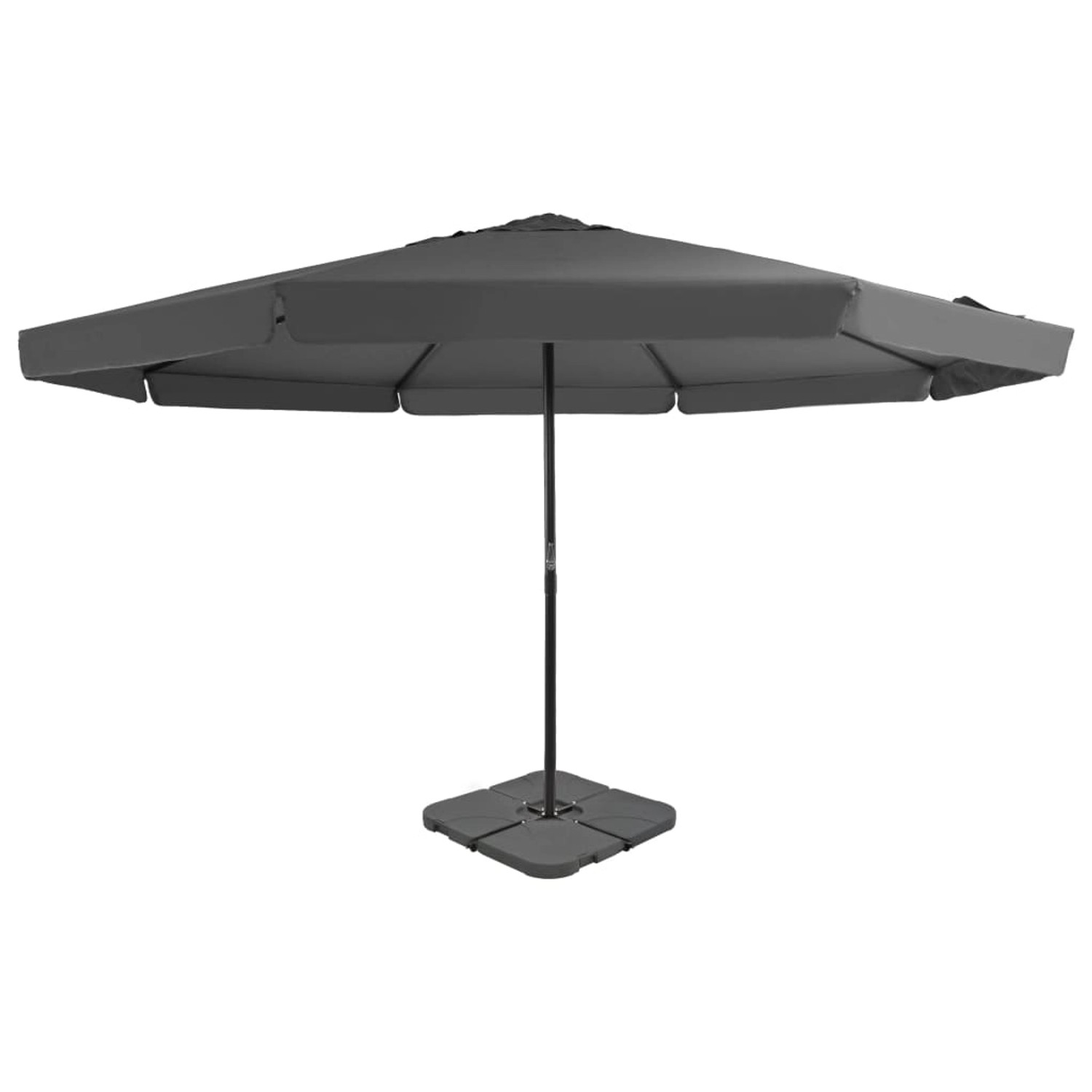 furnicato Sonnenschirm mit Tragbarem Sonnenschirmständer Anthrazit furnicato Sonnenschirm mit Tragbarem Sonnenschirmständer Anthrazit von furnicato