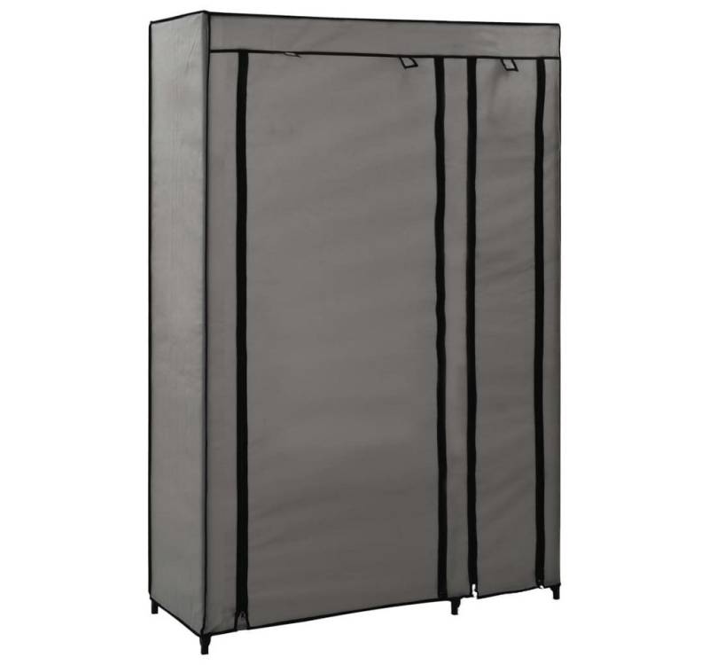 furnicato Stoffschrank Faltschränke 2 Stk. Grau 110x45x175 cm Stoff (1-St) von furnicato