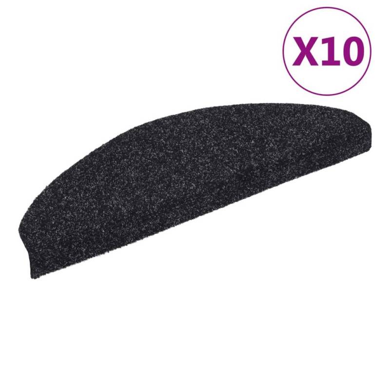 furnicato Stufenmatte Stufenmatten Selbstklebend 10 Stk. 65x21x4 cm Schwarz Halbrund Groß furnicato Stufenmatte Stufenmatten Selbstklebend 10 Stk. 65x21x4 cm Schwarz Halbrund Groß von furnicato