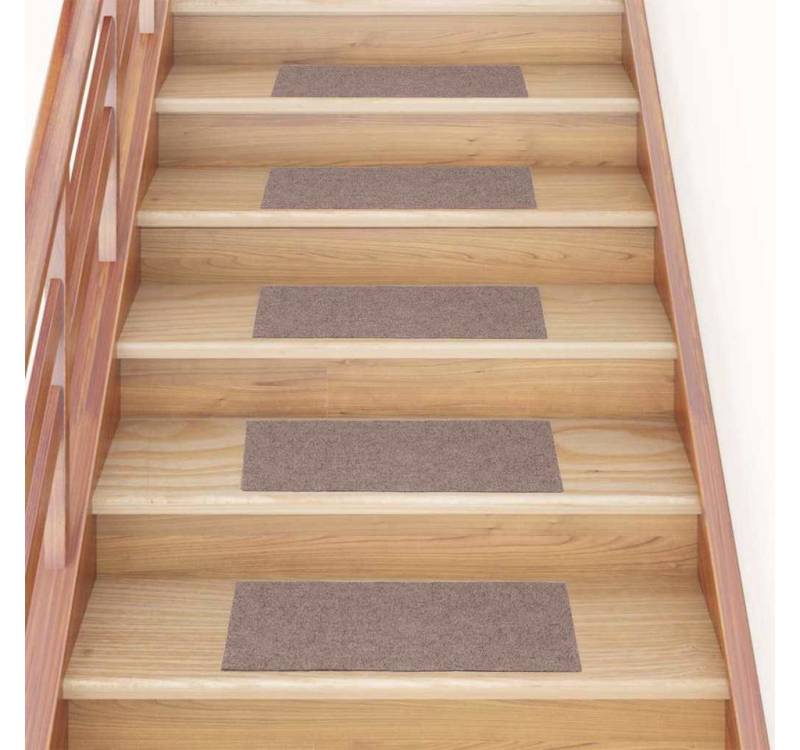 furnicato Stufenmatte Stufenmatten Selbstklebend 15 Stk. 60x25 cm Hellbraun Rechteckig furnicato Stufenmatte Stufenmatten Selbstklebend 15 Stk. 60x25 cm Hellbraun Rechteckig von furnicato