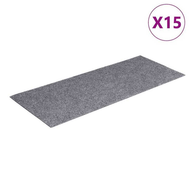 furnicato Stufenmatte Stufenmatten Selbstklebend 15 Stk. 60x25 cm Hellgrau Rechteckig furnicato Stufenmatte Stufenmatten Selbstklebend 15 Stk. 60x25 cm Hellgrau Rechteckig von furnicato