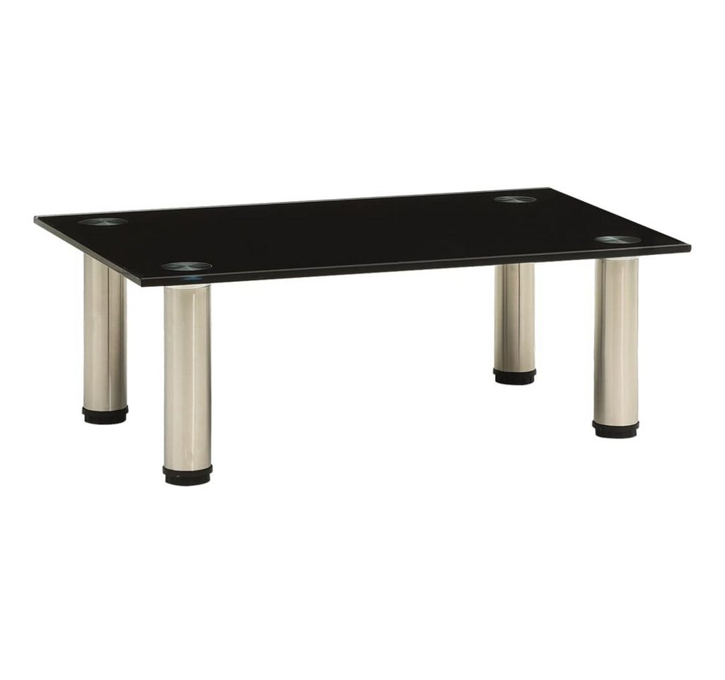 furnicato TV-Board TV-Tisch 40x35x17 cm Schwarz Hartglas (1 St) von furnicato
