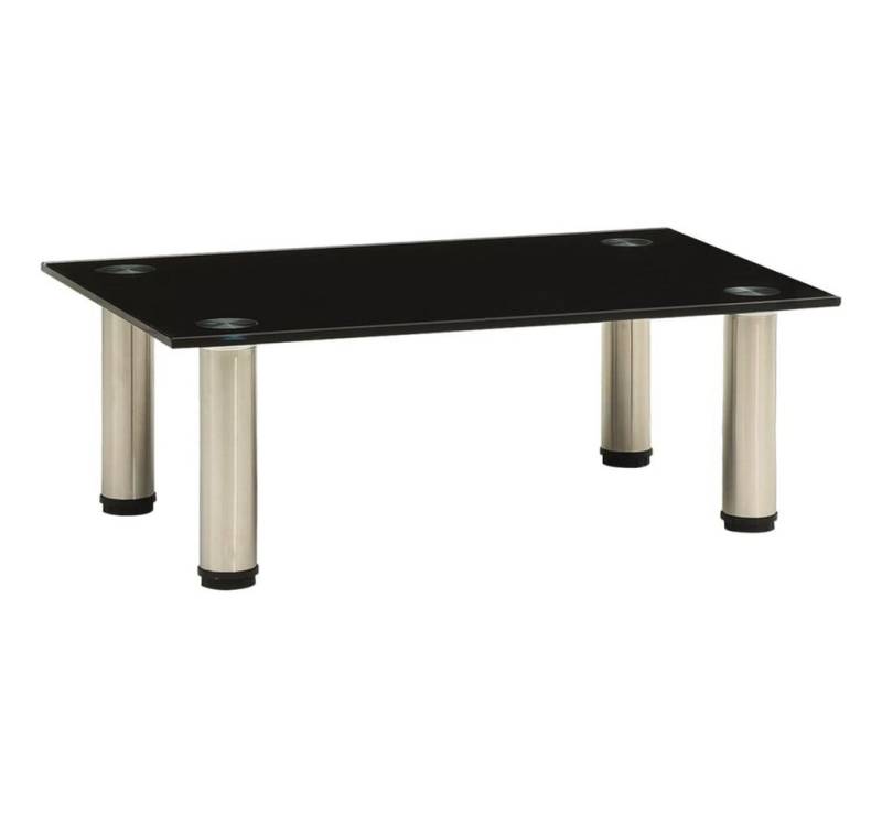 furnicato TV-Board TV-Tisch 40x35x17 cm Schwarz Hartglas (1 St) von furnicato