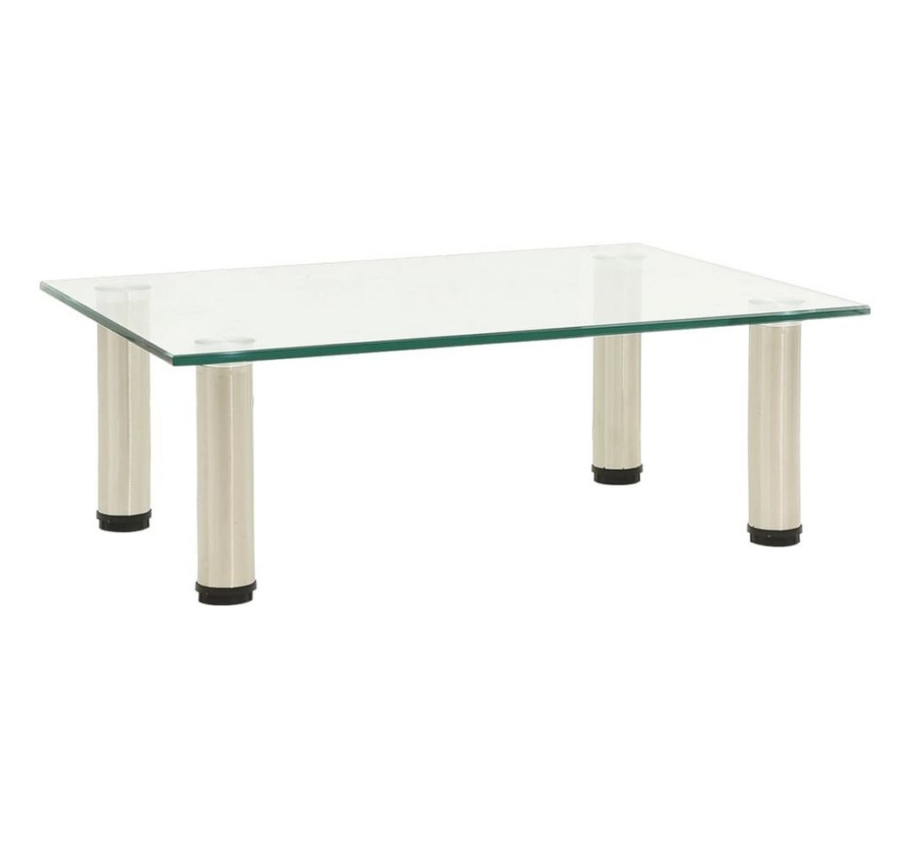 furnicato TV-Board TV-Tisch 40x35x17 cm Transparentes Hartglas (1 St) von furnicato