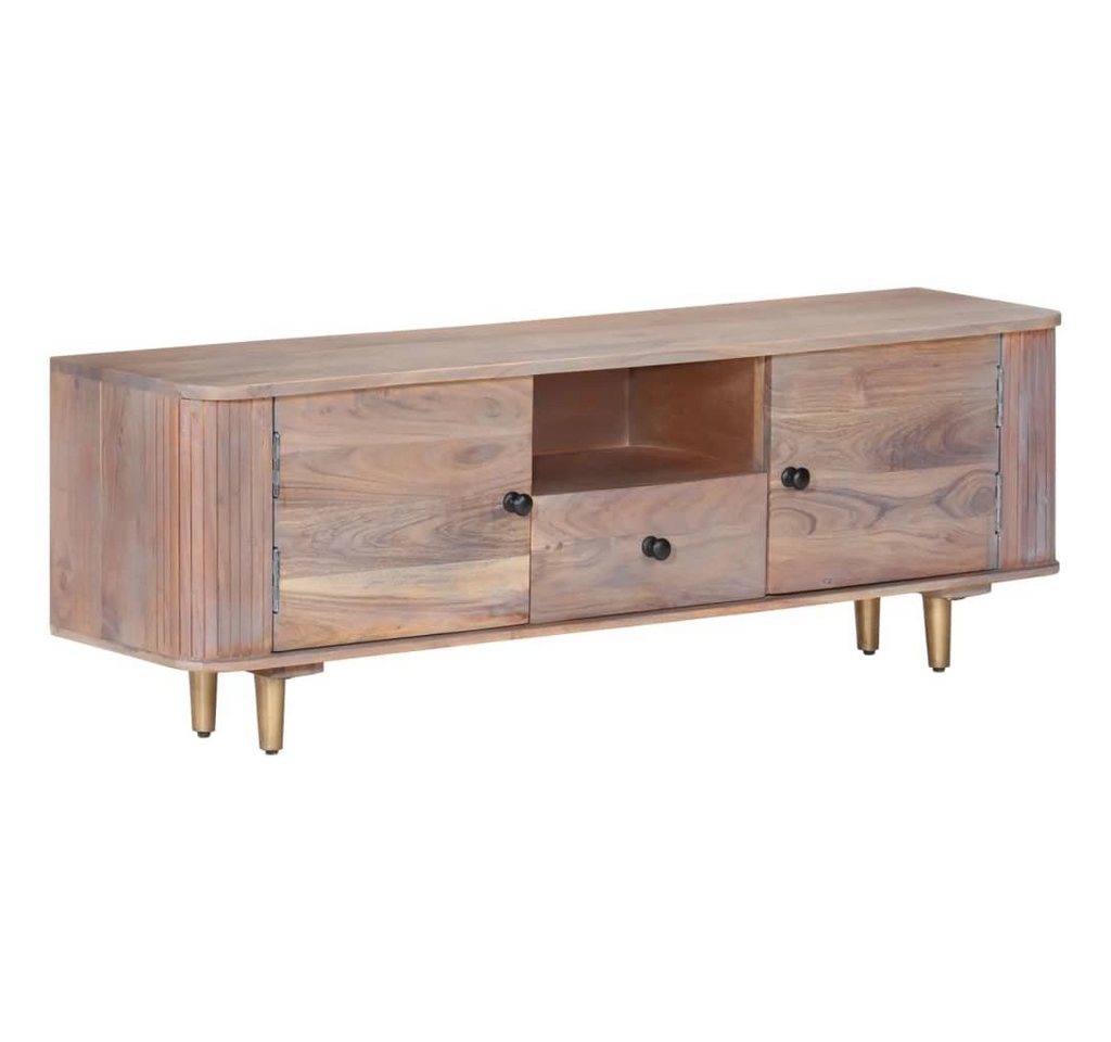 furnicato TV-Schrank 118x30x40 cm Massivholz Akazie von furnicato