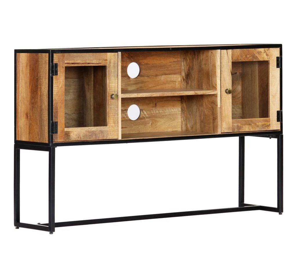 furnicato TV-Schrank 120x30x75 cm Altholz Massiv von furnicato