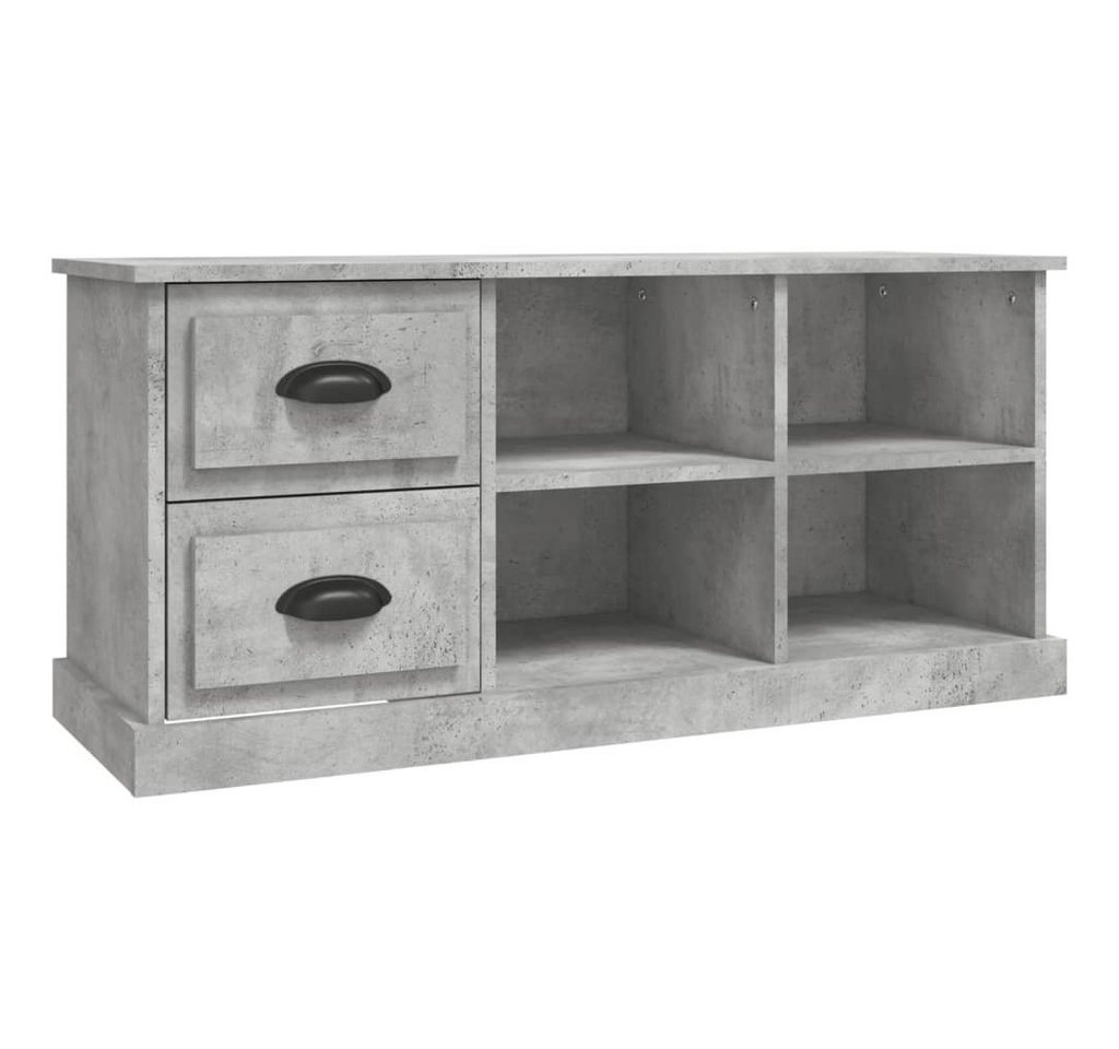furnicato TV-Schrank Betongrau 102x35,5x47,5 cm Holzwerkstoff (1-St) von furnicato