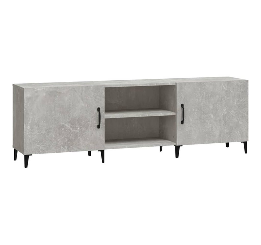 furnicato TV-Schrank Betongrau 150x30x50 cm Holzwerkstoff von furnicato