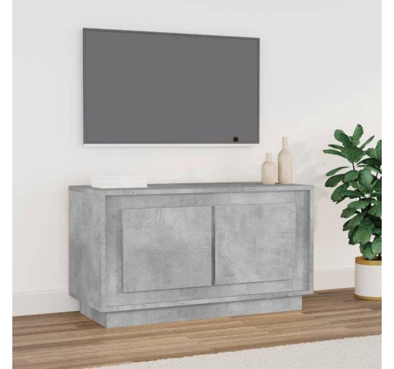 furnicato TV-Schrank Betongrau 80x35x45 cm Holzwerkstoff (1-St) von furnicato